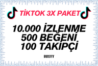 3X TİKTOK PAKETİ