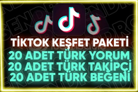 ⭐3x|TİKTOK TURK KESFET PAKETİ ⭐