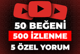 ⭐3x Youtube Başlangıç Paketi + 365 Gün Garanti