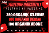 ⭐3X Youtube Video Paketi 2⭐