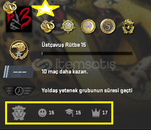 4,850 Saat - 5 Madalya - TÜRKİYE Açıklama...