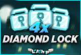 4 Adet Diamond Lock (EN UCUZ EN HIZLI)