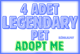 4 ADET LEGENDARY PET