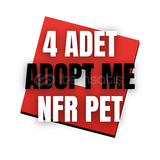 4 Adet NFR Pet Adopt Me