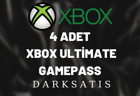 4 Adet Xbox Game Pass Ultİmate 2 Aylik Kod 443344 İtemsatış