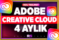 ⚡[4 Aylık] Adobe Creative Cloud ⭐ Kişisel