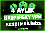 [4 Aylık] Kaspersky VPN + Premium (Garantili)