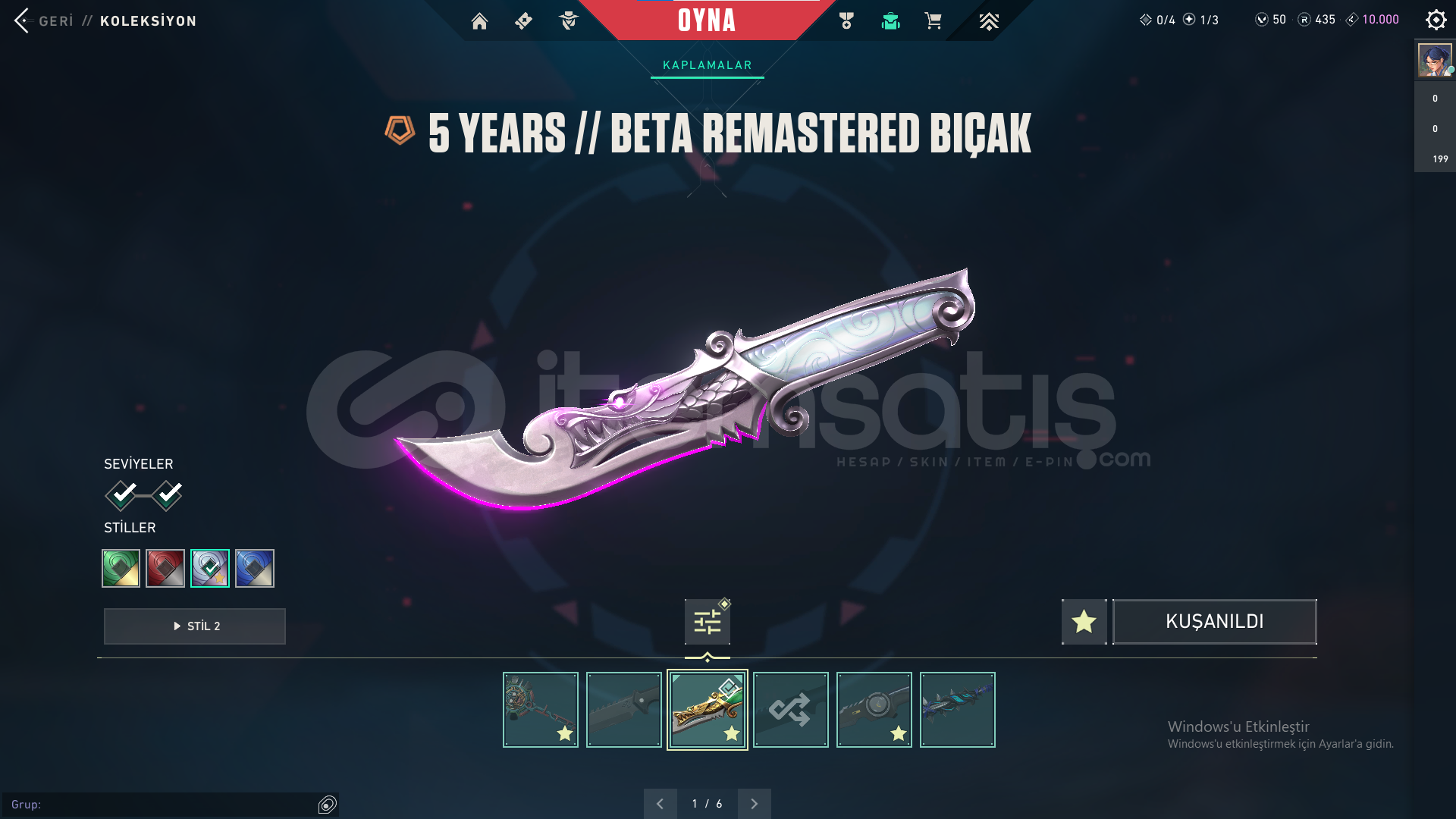 +4 BIÇAK +13 ANIMASYONLU MAINLIK EFFSANE HESAPS +4 BIÇAK +13 ANIMASYONLU MAINLIK EFFSANE HESAPS