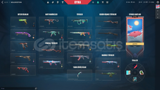 4 BIÇAK VANDAL PHANTOM 46 SKİNLİ DOLU HESAP