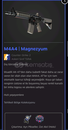 4$+ ÇIKARTMALI M4A4 MAGNESİUM 