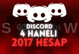 4 HANELİ 2017 HESAP [OTO - 1 Ay Nitro Ücretsiz]