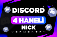 ✨4 HANELI DISCORD HESAP
