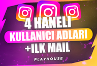 4 HANELİ İNSTAGRAM KULLANICI ADLARI