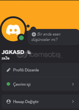 4 Karakter uzunluğunda discord nicki.