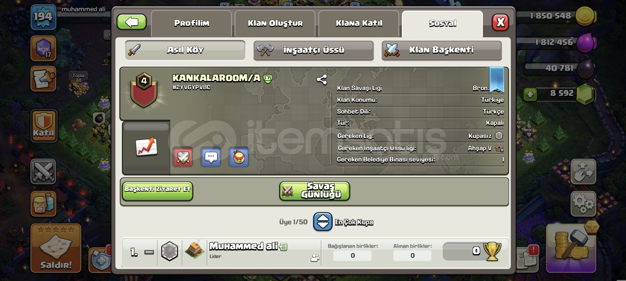 4 LVL BAŞLANGIÇ KLANI 4 LVL BAŞLANGIÇ KLANI
