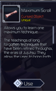 5x Max Scroll (JUJUTSU INFINITE)