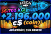 ⭐2 ANCİENT KRAKEN⭐FİSCH +2M/2.196.000 C$ ✅HIZLI