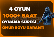☢️[4 OYUN 1000+ SAAT] İLK MAİL
