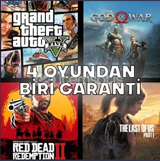 4 Oyundan Biri Garantil Random Hesap+GARANTİ