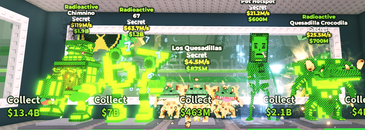 4 radioactive ve 1 los quesidillas