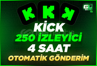 ⭐ [4 SAAT} KİCK 250 STABİL İZLEYİCİ ⭐