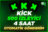 ⭐ [4 SAAT} KİCK 500 STABİL İZLEYİCİ ⭐