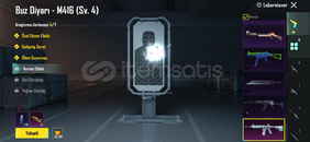 4 seviye Buz m4 mükemmel kombinli hesap 