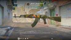 4 Stickerli AK-47 | Safari Ağı 