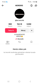 4 Yıllık 10.3k HESAP!!