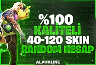 ✅ 40-120 SKIN ✅ VALORANT RANDOM HESAP