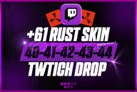 ⭐Rust (61+ Skin) Raund 40-41-42-43-44⭐