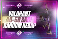 ⭐|40-50|⭐VALORANT RANDOM HESAP✨