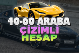 40-60 Çizimli Araba Garantili Hesap