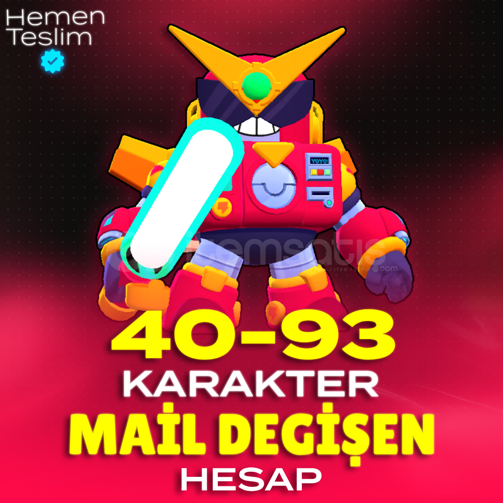 40-93 Karakter Arası Brawl Stars Hesabı 40-93 Karakter Arası Brawl Stars Hesabı