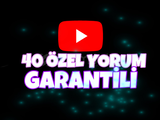 ⭐️ 40 ADET ÖZEL İSTEDİĞİNİZ YORUM ⭐️