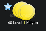 40 Level 1 Milyon Altın