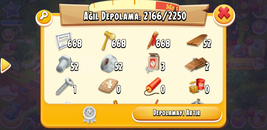⭐40 LEVEL 2100 DEPO ARAZİ MALZEMESİ DOLU HESAP
