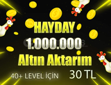 40 level üzeri için 1 milyon altın 