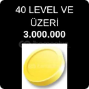 ⚡40 LEVEL VE ÜZERİ 3 M ALTIN⚡