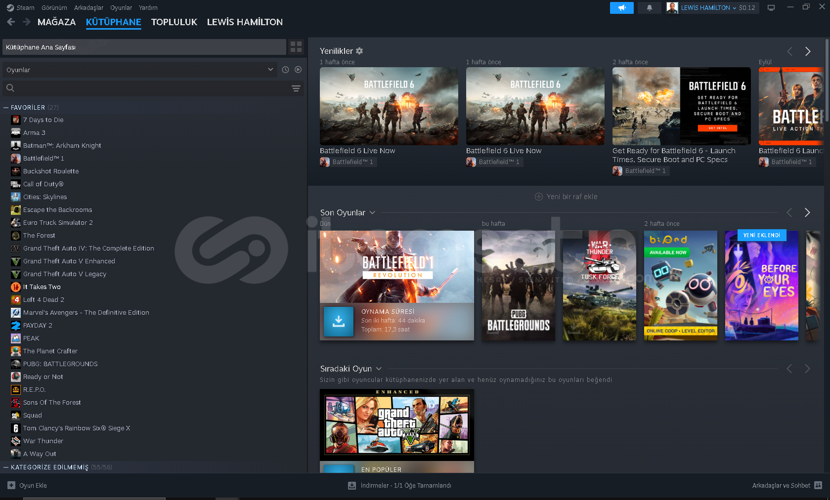 40+ OYUNLU STEAM HESABI (İLK MAİLLİ HESAP) 40+ OYUNLU STEAM HESABI (İLK MAİLLİ HESAP)
