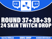  🔥 24 Skin 🔥 Round 37+38+39 Twitch Drop