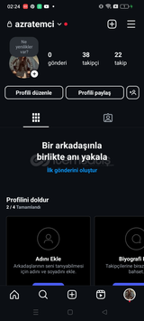 40 TAKİPÇİLİ GERCEKCİ KIZ HESABI ⚡ İNDİRİMDE ⚡