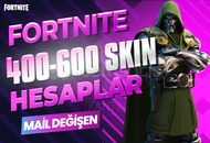 400-600 SKIN V.I.P MAİL DEĞİŞEN FORTNITE HESAP