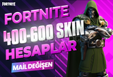 400-600 SKIN V.I.P MAİL DEĞİŞEN FORTNITE HESAP