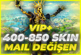 ⭐[400-850 SKİN] MAİL DEĞİŞEN HESAP | GARANTİ⭐