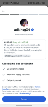 400 Doğal Takipçi + İndirimli Meta Verified