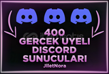 ⭐️ 400+ Gerçek Üyeli Sunucular