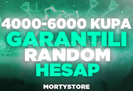 4000-6000 kupa garantili random hesap