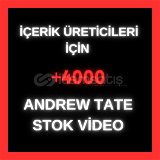 4000 Adet Stok Andrew Tate Video Arşivi