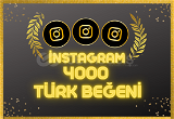 ⭐ +4000 İnstagram Türk Beğeni + Garantili